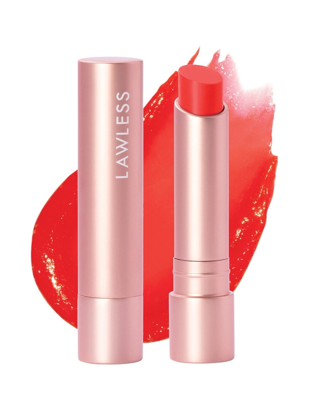 NWT LAWLESS Forget The Filler Lip Plumper Line Smoothing Tinted Lip Balm